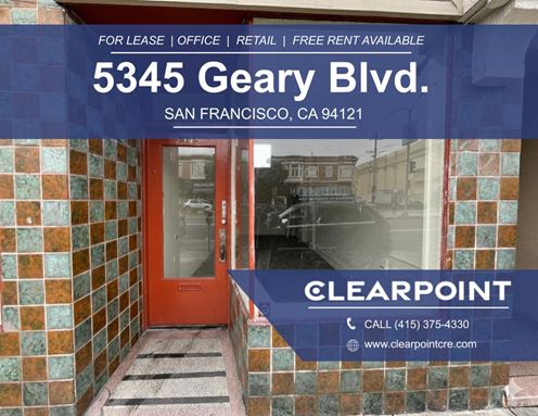 5345 Geary Blvd