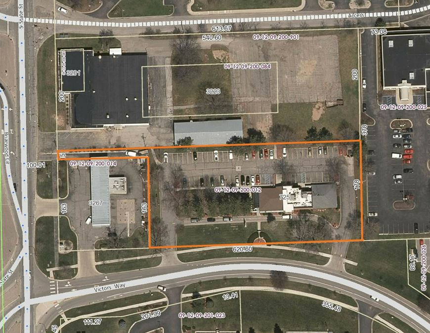 Commercial Redevelopment Opportunity Ann Arbor 725 Victors Way, Ann