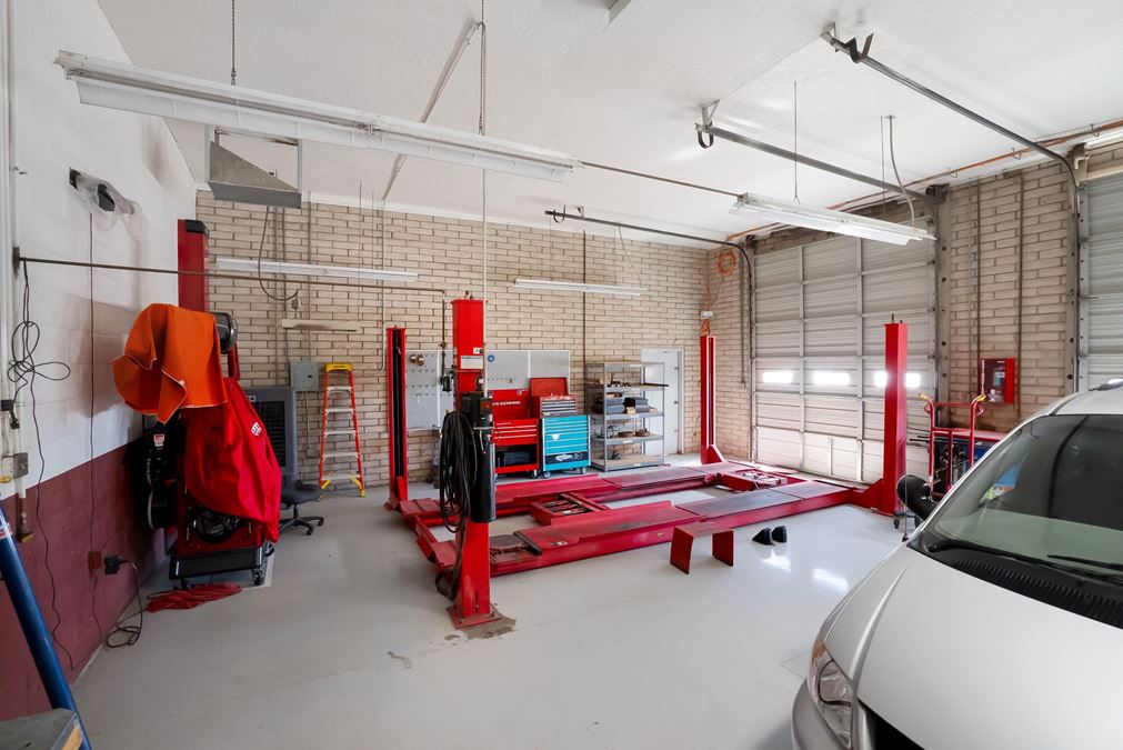 Automotive sales and service center