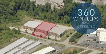 Industrial space for Rent at 360 West Phillips Road in Greer