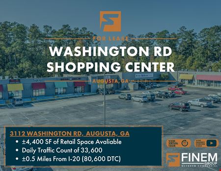Retail space for Rent at 3112 Washington Rd in Augusta