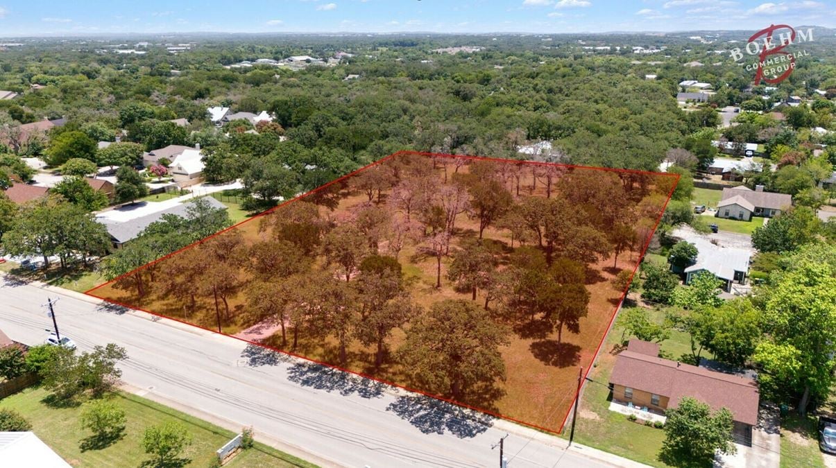 2.99+/- Acre Commercial Land For Sale in Boerne Texas