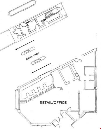 Office w/ Drive-Thru Available