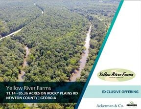 Tract 3 - 14.18 Acres - Yellow River Farms