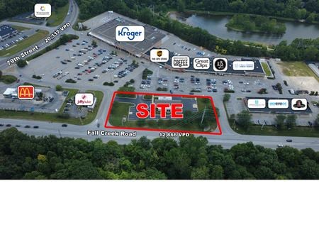 VacantLand space for Rent at 9975 Fall Creek Road in Indianapolis