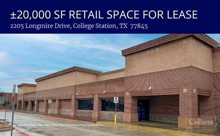 Photo of commercial space at 2205 Longmire Dr in College Station