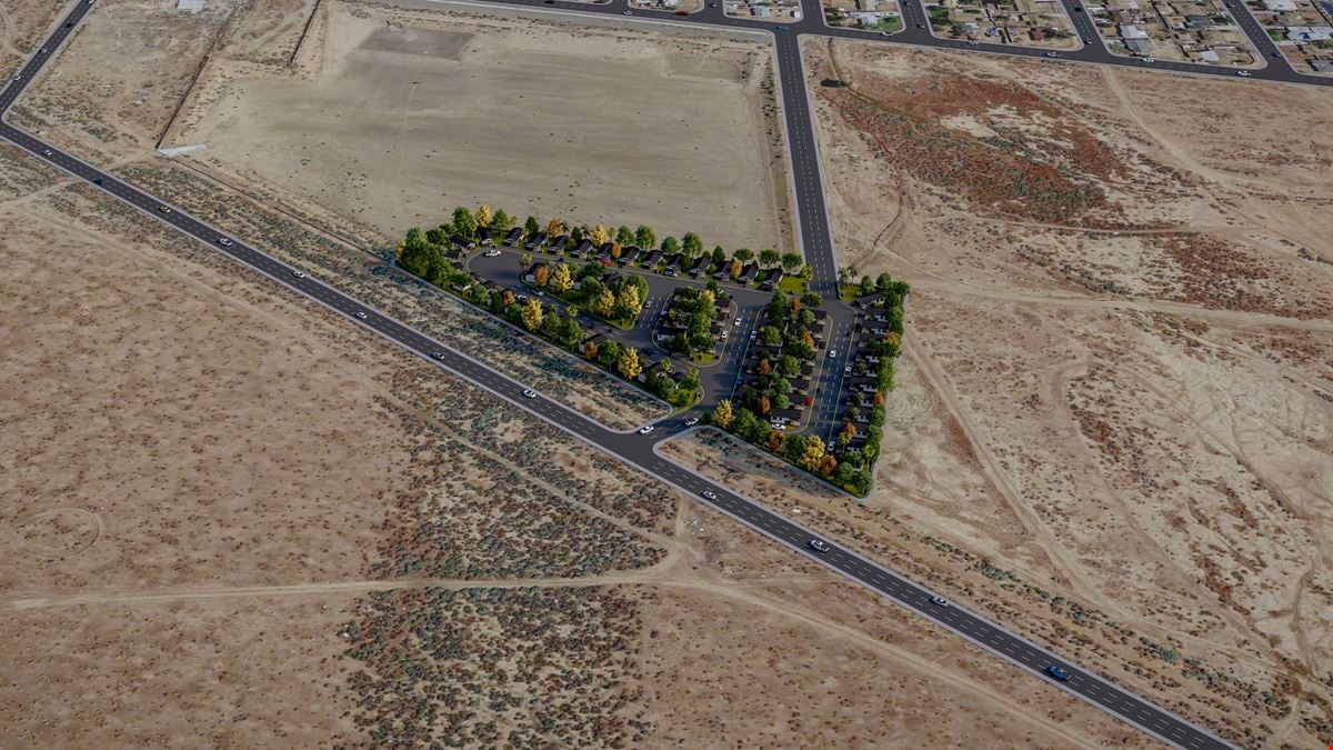 ±3.49 Acres of Level Land in Mojave, CA