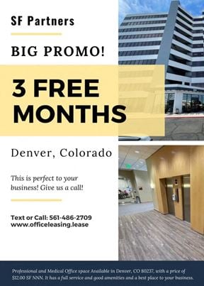 7 Professional And Medical Office Space in Denver, CO 80237