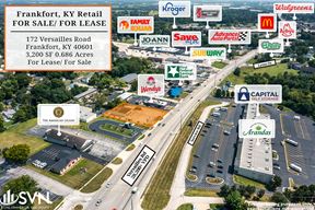 Frankfort, KY Retail FOR SALE / FOR LEASE