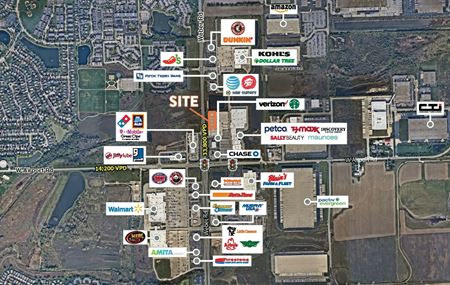 Retail space for Rent at Weber Road & Airport Road in Romeoville