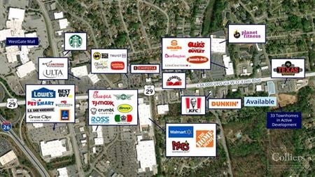 Retail space for Rent at 1391 W O. Ezell Blvd in Spartanburg
