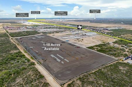 VacantLand space for Rent at 22401 Mines Rd. in Laredo