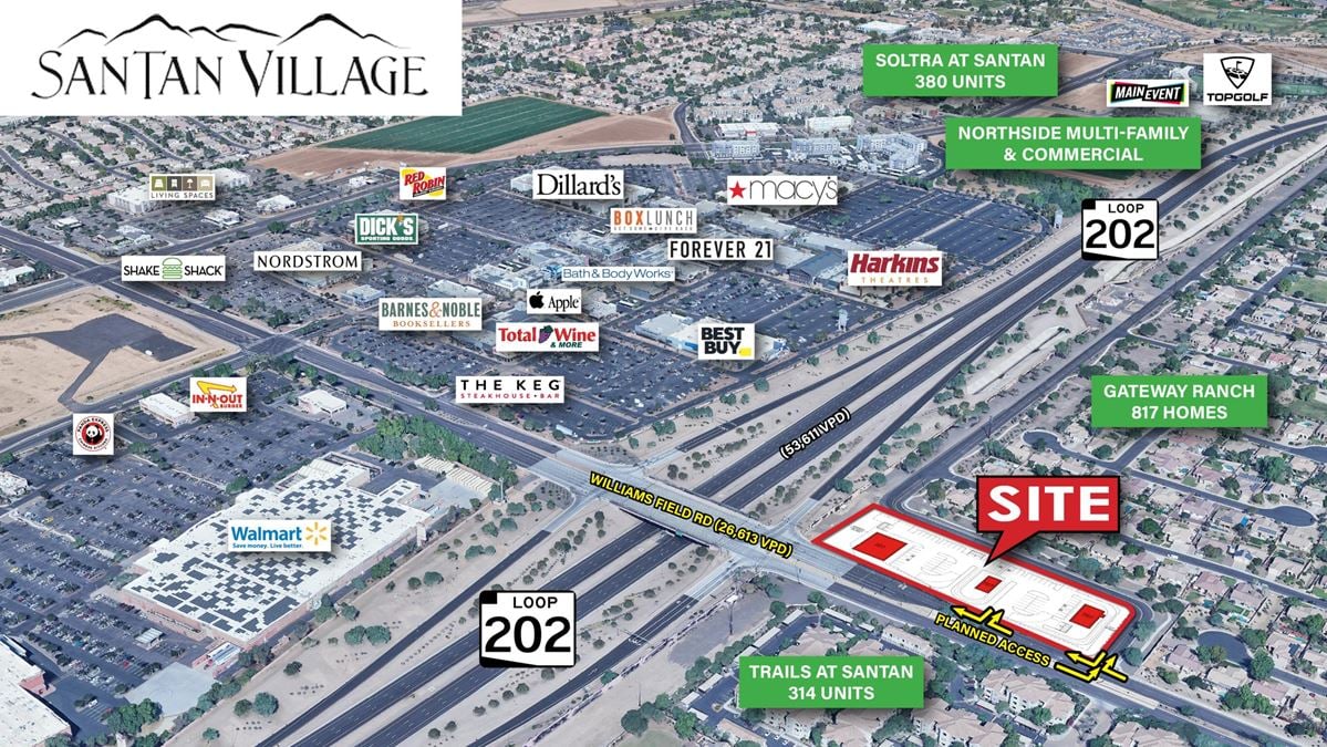 NEC Santan Loop 202 & Williams Field Rd (PADS)