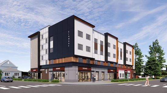 Mixed-Use Main Floor Units