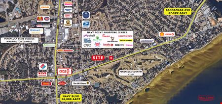 Retail space for Rent at 3810 Barrancas Avenue in Pensacola