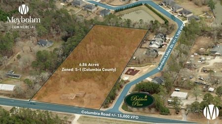 VacantLand space for Sale at 4830 Columbia Rd in Grovetown