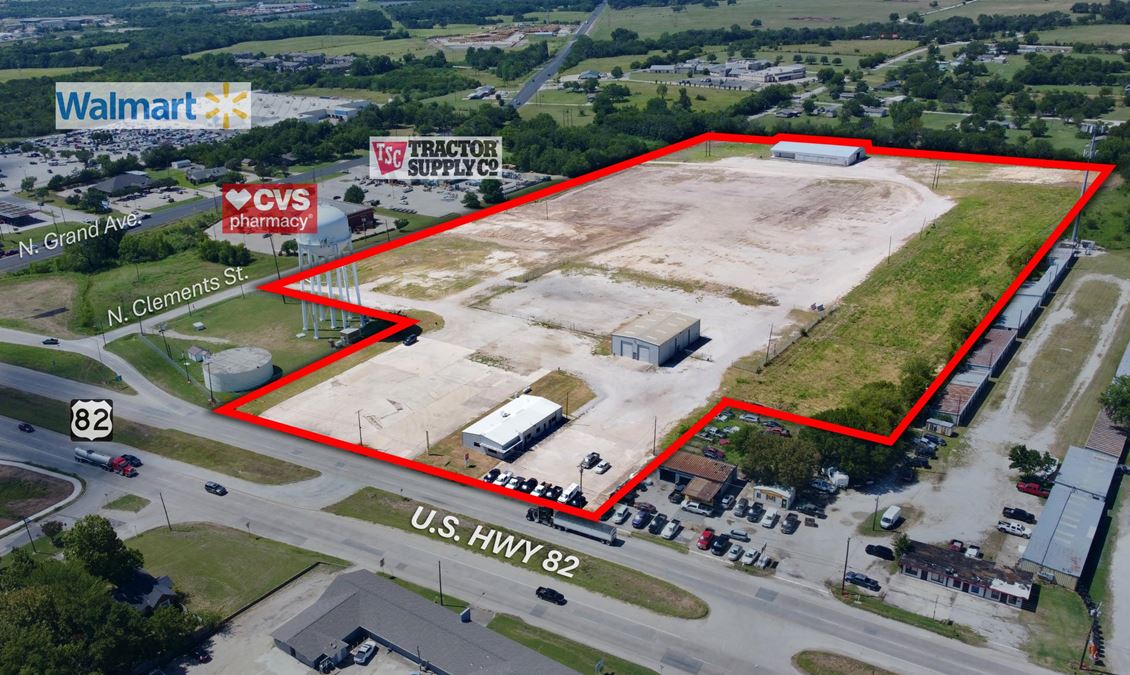 IOS: 20,700 SF Industrial on ±24.56 Acres (Divisible)
