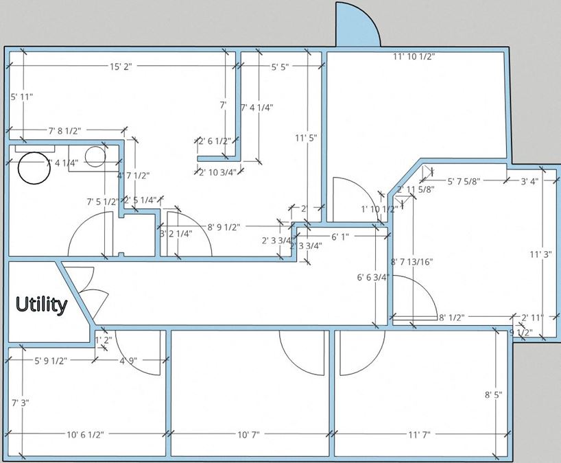 1,037' Class A Office For Lease near Republic & Campbell