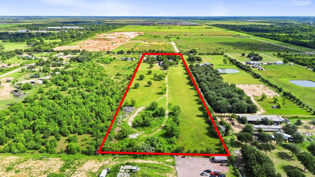 ±10 Acres in Katy Growth Corridor – Ideal for Commercial, Residential, or Mixed-Use Development