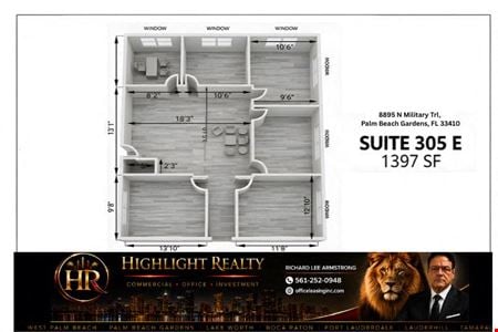 Office space for Rent at 8895 North Military Trail in Palm Beach Gardens