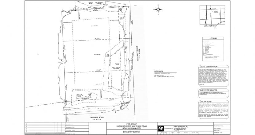 VacantLand space for Sale at NEC 13 Mile & Haggerty in Novi