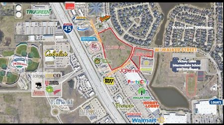 Land space for Sale at Victory Lakes & W Walker St in League City