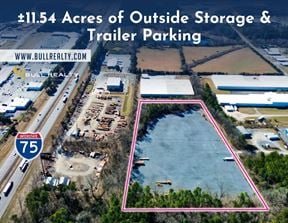 ±11.54 Acres of Outside Storage & Trailer Parking | For Sale or Lease