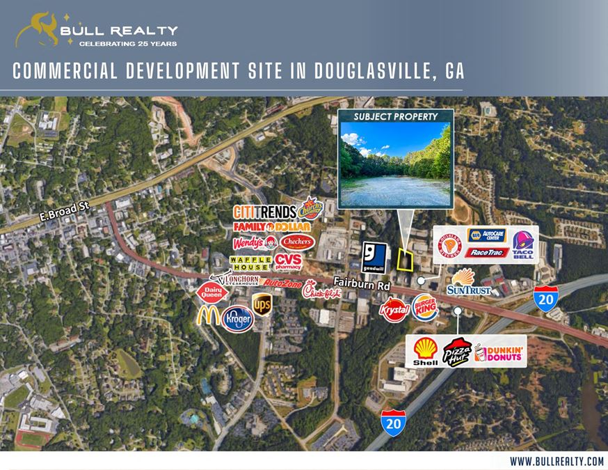 Commercial Development Site in Douglasville, GA | ±1.81 acres