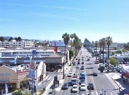 Retail space for Rent at 7077 W Sunset Boulevard in Los Angeles