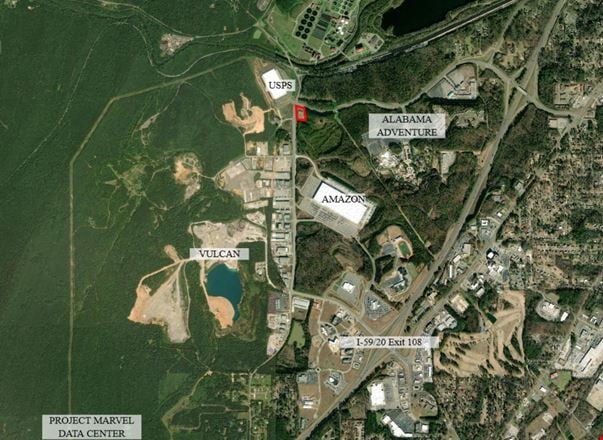 +/- 2.3 acre Corner Parcel - Bessemer AL