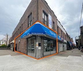 900 SF | 7601 New Utrecht Avenue | Newly Renovated Corner Retail Space For Lease