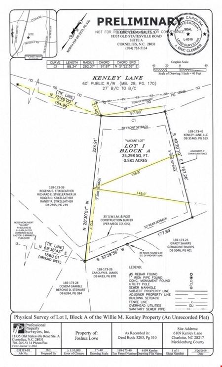 Other space for Sale at 6109 Kenley Ln in Charlotte