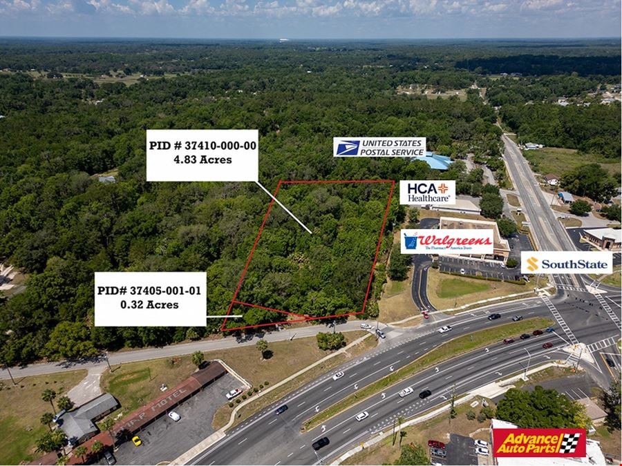10.24 Acres Zoned B-2 in the City of Belleview