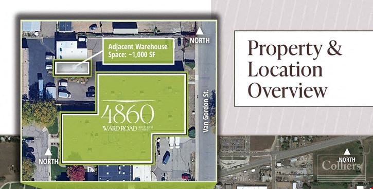 Office space for Rent at 4860 Ward Rd in Wheat Ridge
