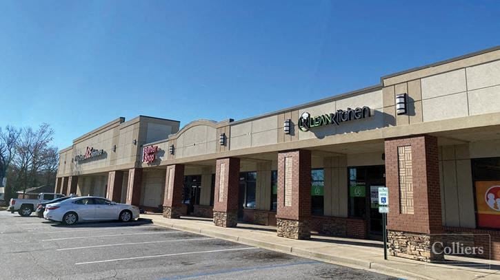 Retail Space for Lease in Pruitt Shopping Center in Anderson