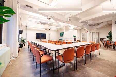 Shared and coworking spaces at 307 West 38th Street in New York