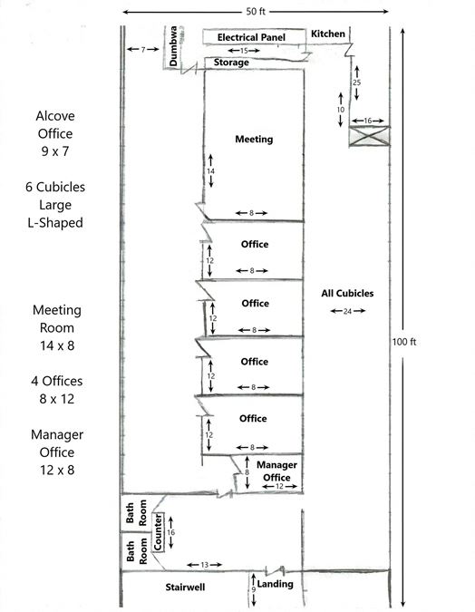 Recently Renovated Industrial Building for Sale; Partially Leased