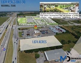 Interstate 30 Service Road Rockwall
