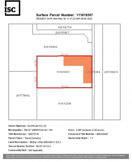 Industrial space for Rent at 1990 Winnipeg Street North  in RM of Sherwood