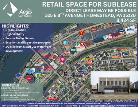 Photo of commercial space at 325 East 8th Avenue in Homestead