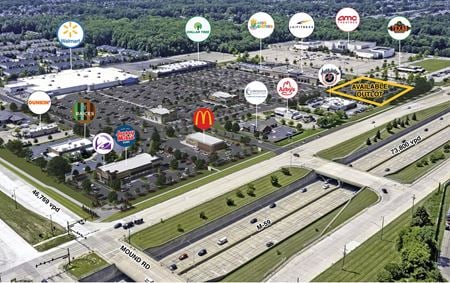 Retail space for Rent at 44575-44833 Mound Road in Sterling Heights