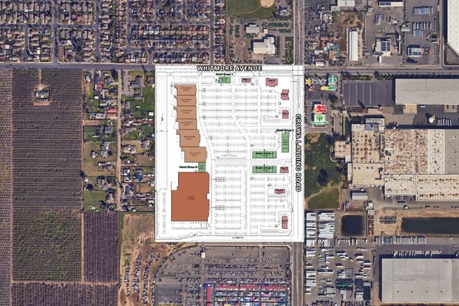 Retail space for Rent at SWC Whitmore Avenue and Crow Landing in Ceres