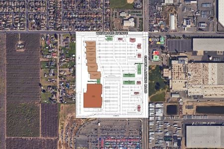 Retail space for Rent at SWC Whitmore Avenue and Crow Landing in Ceres