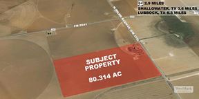 80.314 AC of Development Land Available