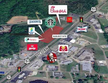 Office space for Rent at  U.S. 51 in Atoka