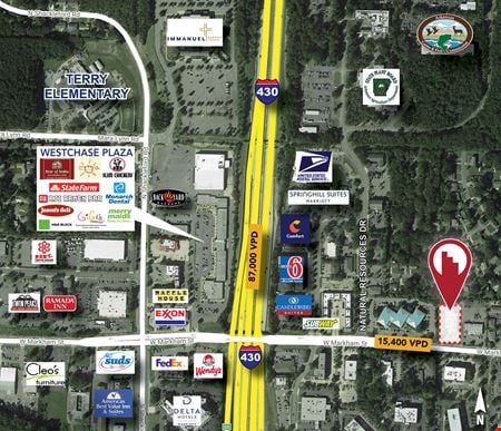 Office space for Rent at 10220 W Markham St in Little Rock