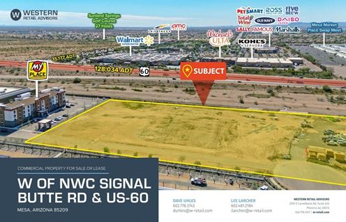 W of NWC Signal Butte & US-60