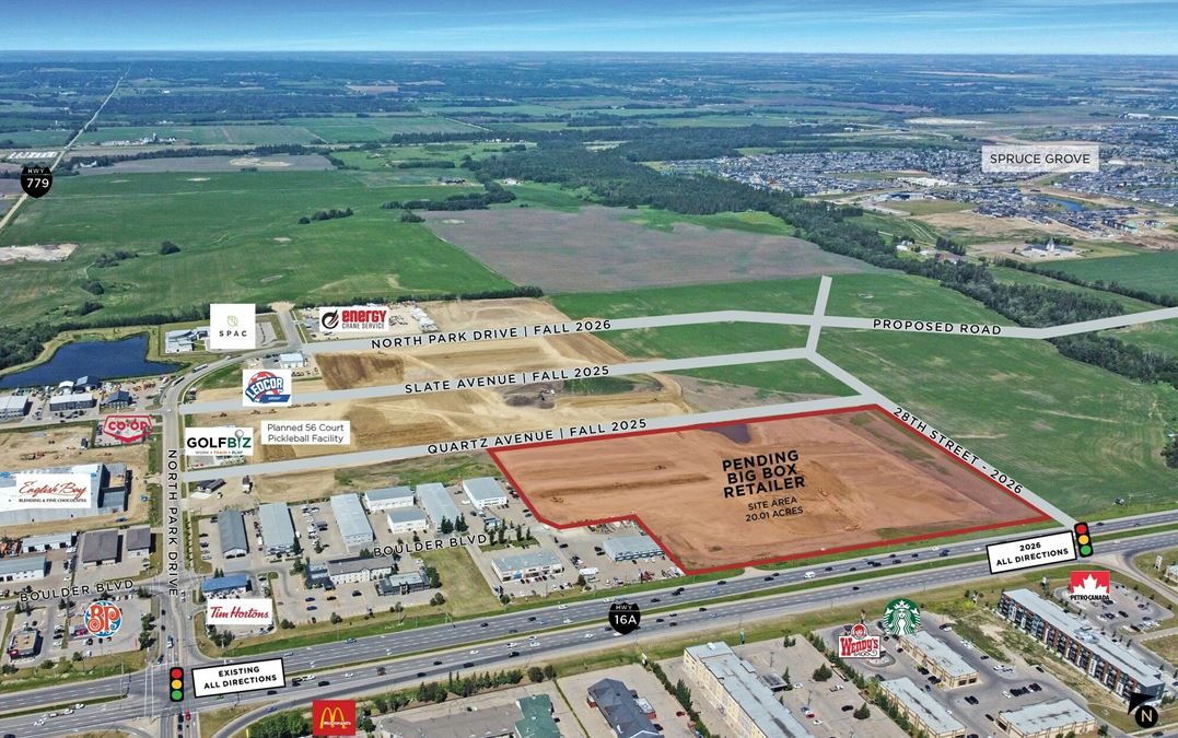 Stony Plain Power Centre | Business Park