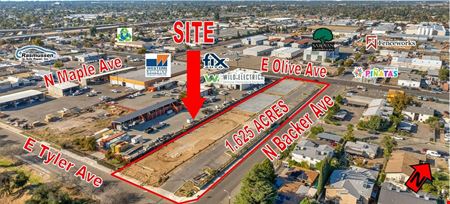 Photo of commercial space at 4630 E Olive Ave in Fresno