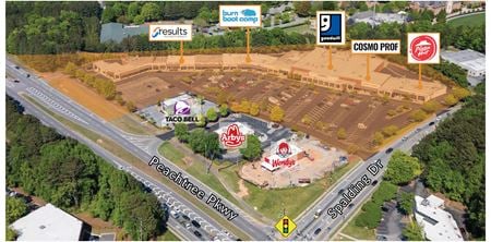 Retail space for Rent at 5450 Peachtree Parkway in Peachtree Corners